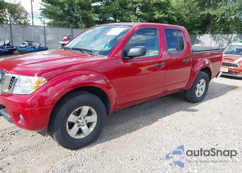 2012 Nissan Frontier Sv из США, поврежденный, VIN 1N6AD0ER1CC458632